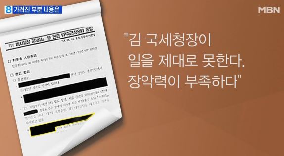 '정윤회 문건 파문' / 사진= MBN