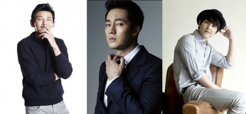 황정민 소지섭 송중기/ 사진=외유내강