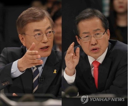 문준용 채용의혹 문재인, 홍준표 대립 / 사진= 연합뉴스