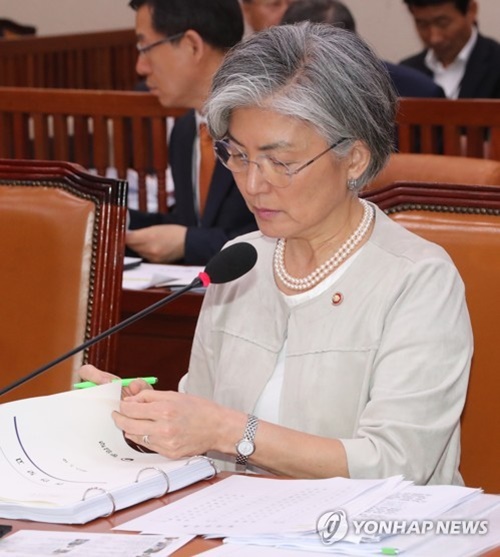 강경화 외교부 장관 / 사진=연합뉴스