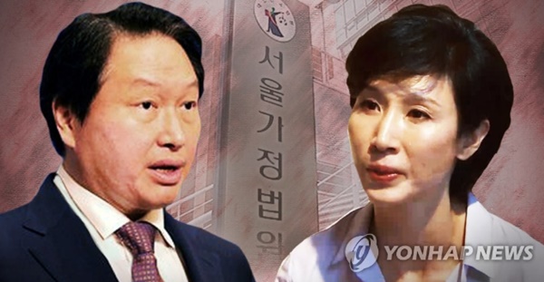 최태원 노소영 / 사진= 연합뉴스
