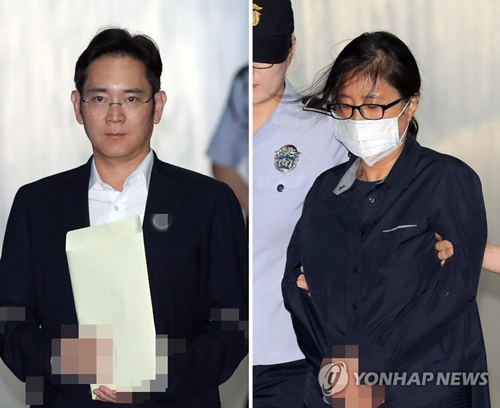이재용 최순실 / 사진=연합뉴스