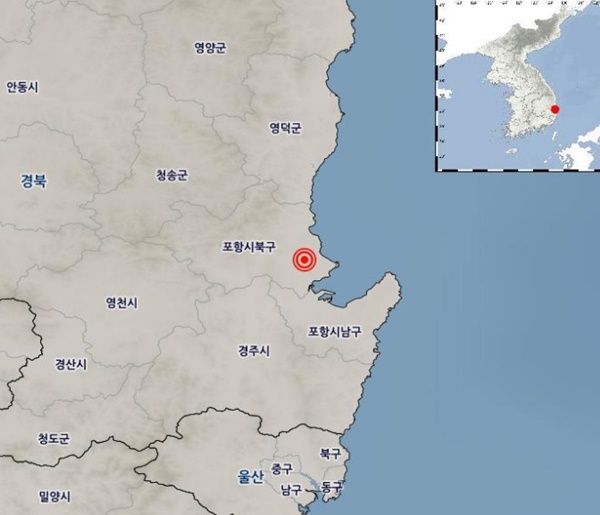 포항지진 / 사진= 기상청