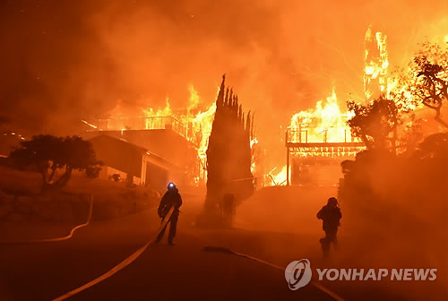 캘리포니아 산불 /사진=연합뉴스