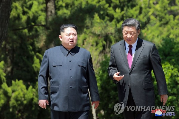 김정은과 시진핑 / 사진=연합뉴스