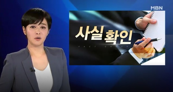 MBN '사실확인' /사진=MBN