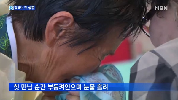 이산가족 상봉/사진=MBN 방송캡처 