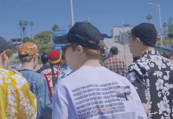 방탄소년단 지민 티셔츠 /사진=방탄소년단 유튜브 채널 캡처