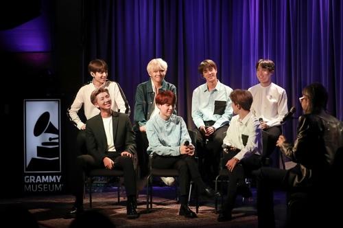 그래미 주최 '방탄소년단과의 대화'/ 사진=빅히트엔터테인먼트 제공