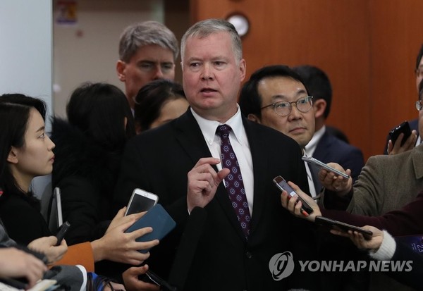 스티븐 비건 미국 국무부 대북정책특별대표 /사진=연합뉴스