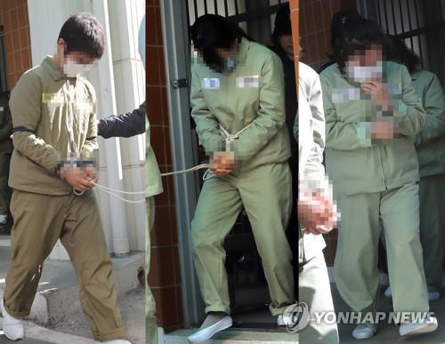고준희 양 암매장 피고인들 /사진=연합뉴스