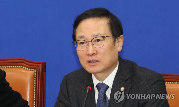 더불어민주당 홍영표 원내대표/사진=연합뉴스