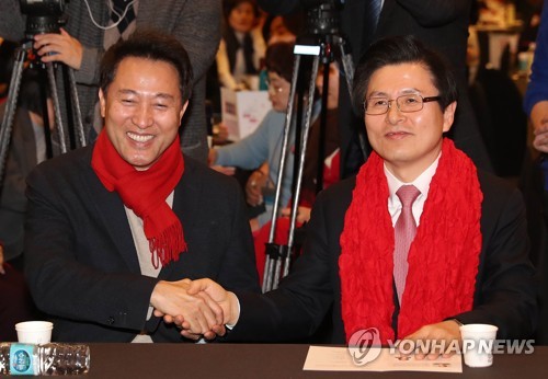 황교안 전 총리와 오세훈 전 시장/사진=연합뉴스
