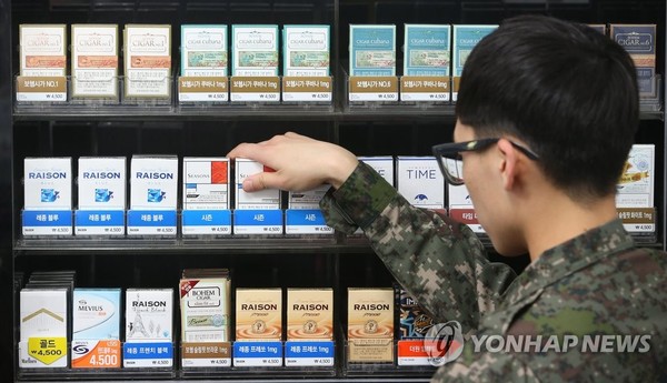 국군 장병 흡연율 감소/사진=연합뉴스