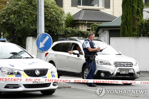 뉴질랜드 이슬람사원 총격테러 /사진=연합뉴스