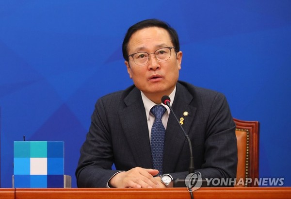 발언하는 홍영표 원내대표 /사진=연합뉴스