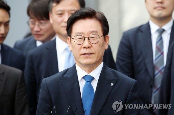 1심에서 무죄 선고받은 이재명 경기지사 / 사진=연합뉴스