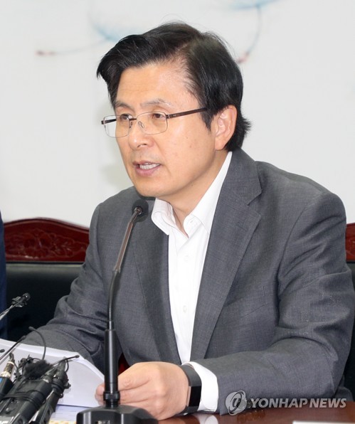 발언하는 자유한국당 황교안 대표/사진=연합뉴스