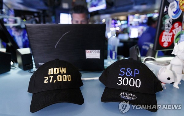 뉴욕증시 연일 '이정표' /사진=연합뉴스