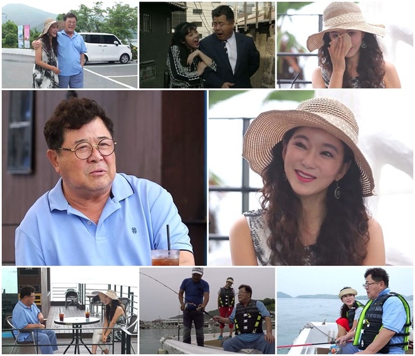 배우 백일섭과 곽진영 /사진=MBN