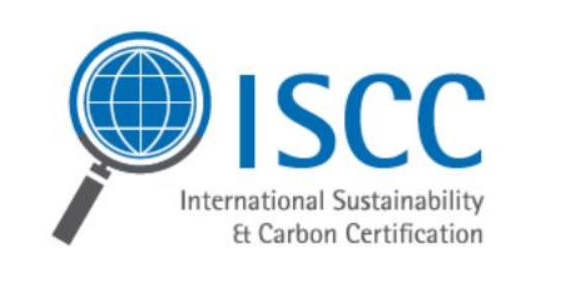 ISCC플러스 국제 인증 로고. (주)원림 제공.