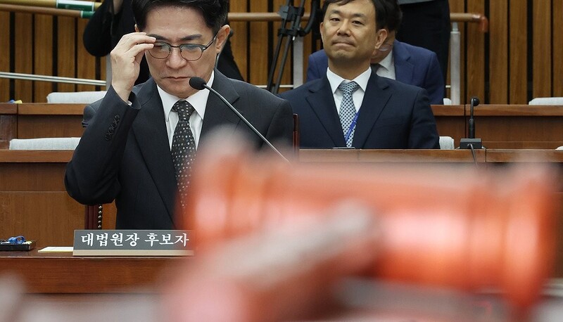 대법원장 후보자 이균용 '10억원 재산 누락' 의혹에..."잘 몰랐다" - 뉴스 썸네일 이미지