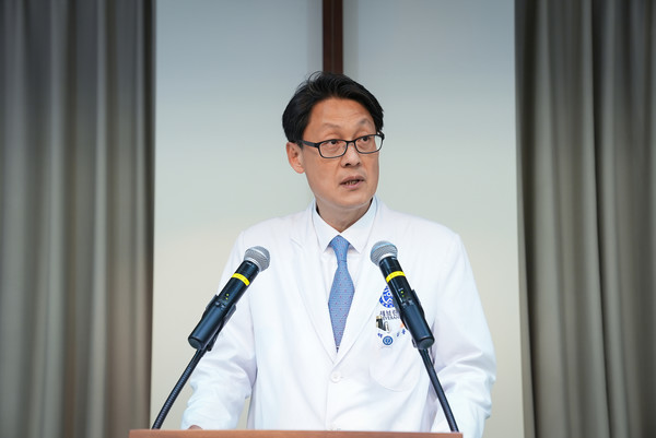 강남세브란스병원 제16대 김용욱 병원장 취임 - 뉴스 썸네일 이미지