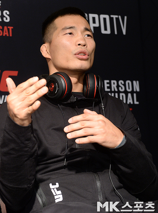 남의철, `UFC 파이터의 손` [MK포토]