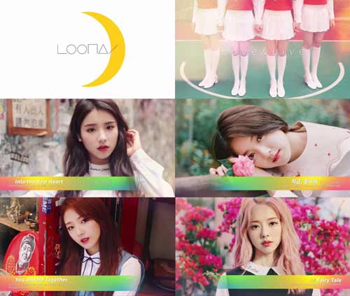 이달의 소녀 1/3 ‘Love&Live’ 프리뷰 영상 화면캡처