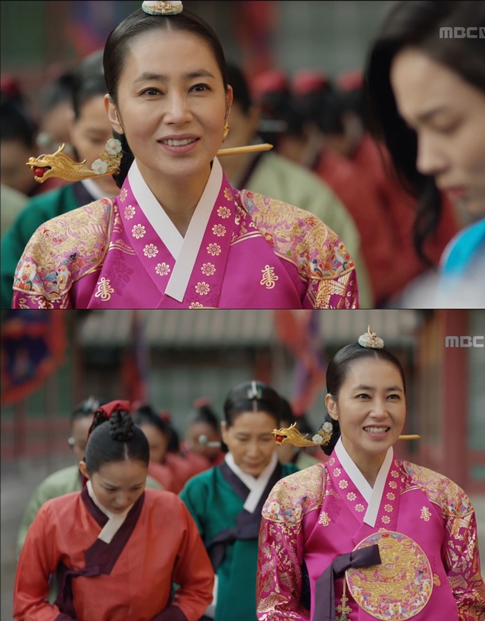 배우 김선경이 `군주-가면의 주인`에서 존재감을 뽐냈다. 사진|MBC 캡처