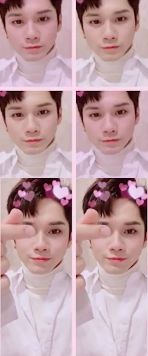 워너원 옹성우 발렌타인데이 사진=워너원 공식 SNS