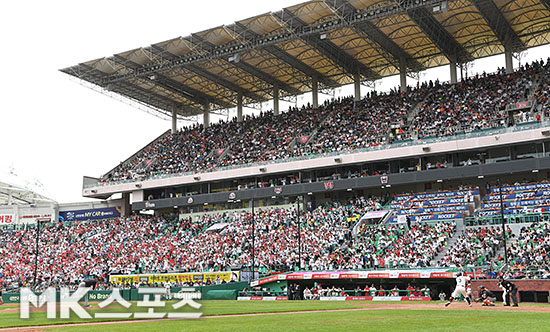 2018 KBO리그가 13일 400만 관중을 돌파했다. 사진=김영구 기자