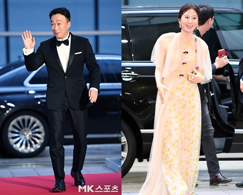 2018 부일영화상 남녀주연상 이성민 김희애 사진=MK스포츠 천정환 기자