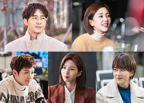 ‘죽어도 좋아’ 강지환, 백진희, 공명, 박솔미, 류현경 사진=와이피플이엔티, 프로덕션H