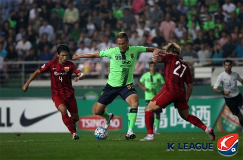 전북 현대는 2016년 AFC 챔피언스리그 8강 이후 상하이 상강과 3년 만에 맞붙는다. 전북은 당시 1,2차전 합계 5-0으로 완승을 거뒀다. 사진=한국프로축구연맹 제공