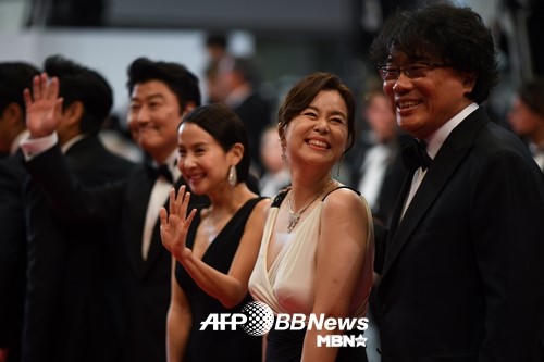 칸 기생충 사진=ⓒAFPBBNews = News1
