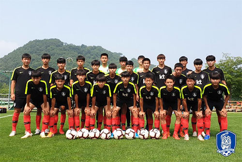 대한민국 남자축구 U-15 대표팀이 미얀마 U-16 국제축구대회에 참가한다. 사진=대한축구협회 제공