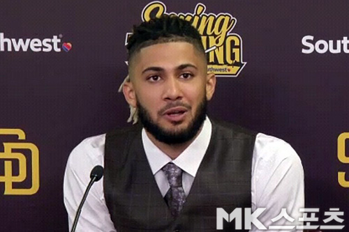 타티스 주니어와 파드레스가 14년 계약을 공식화했다. 사진= 인터뷰 영상 캡처