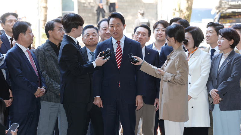 오세훈, 무죄 선고 후 의원들과 만찬…정치 행보 본격화 관측