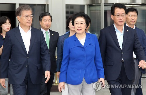 한명숙 자진탈당계 제출 예정/사진=연합뉴스