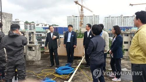 물탱크 시신/사진=연합뉴스
