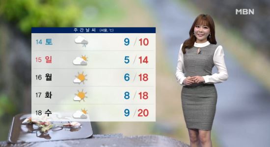 오늘의 날씨 / 사진=MBN