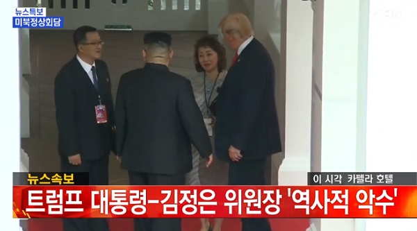 트럼프 대통령·김정은 위원장/사진=MBN