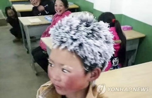 중국 대륙 울린 '눈송이 소년' SCMP 캡처 / 사진=연합뉴스