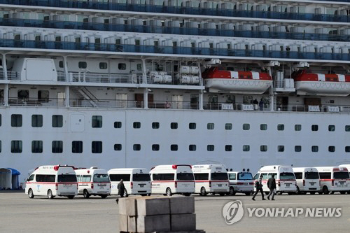 대형 유람선 `다이아몬드 프린세스`호 / 사진=연합뉴스