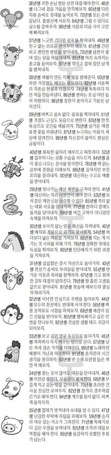 2021년 10월 16일 오늘의 운세