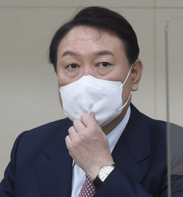 윤석열 국민의힘 대선 후보와 / 사진=연합뉴스