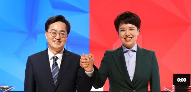 김동연 45.2% vs 김은혜 44.3%…이재명 48.1% vs 윤형선 44.4%