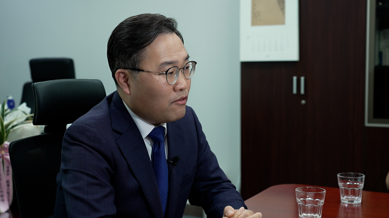 MBN과 인터뷰 중인 홍석준 국민의힘 의원 / 사진 = MBN