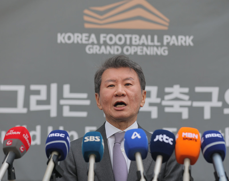 정몽규 대한축구협회장/ 사진=연합뉴스